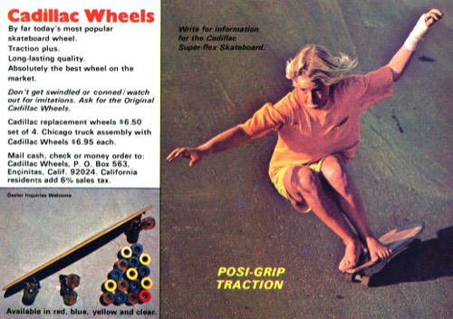 first cadillac wheels ad