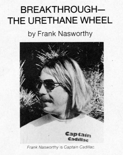 frank nasworthy urethane wheel