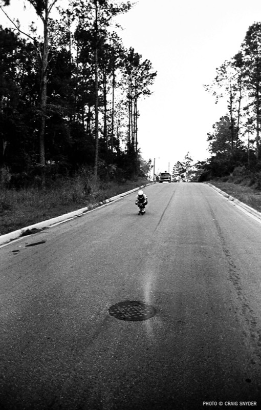 downhill skating